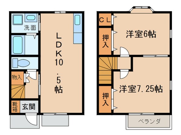 M＆Hの物件間取画像